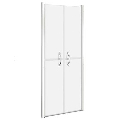 vidaXL Shower Door Frosted ESG 33.9"x74.8"