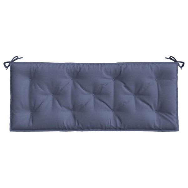 vidaXL Garden Bench Cushion Navy blue Oxford fabric (100% polyester)