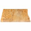 vidaXL Table Top Natural wood Solid mango wood Medium Durable