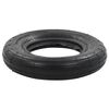 vidaXL Tire And Inner Tube Black Rubber 3.50-8 4PR