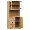 vidaXL Highboard Honey wood