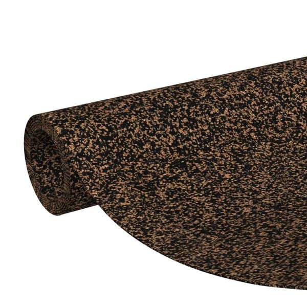 vidaXL Rubber Cork Roll 39.4"x78.7" 0.08"