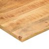 vidaXL Desk Top Natural wood Solid rough mango wood