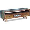 vidaXL TV Cabinet Multicolor Solid reclaimed wood Medium TV Cabinet