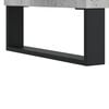 vidaXL Coffee Table Set of 2 Concrete Grey Engineered Wood, Iron Medium