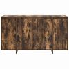 vidaXL Sideboard Smoked Oak 53.15 x 16.14 x 29.53 in Engineered Wood