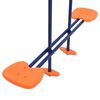 vidaXL Swing Set Blue, Green, Orange Steel and Plastic Large Durable