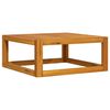 vidaXL Coffee Table Natural Wood Solid acacia wood Medium Durable