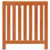 vidaXL Radiator Cover Wax Brown 31.3"x7.5"x33.1" Solid Wood Pine