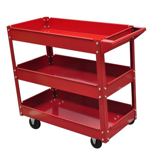 vidaXL Workshop Tool Trolley 220.5 lb