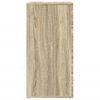 vidaXL Sideboard Sonoma Oak Engineered Wood 23.6x15.4x31.5 in Sideboard
