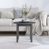 vidaXL Coffee Table Grey Solid pine wood Compact Simplistic