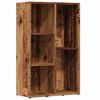 vidaXL Book Cabinet Old wood Engineered wood Medium Book Cabinet