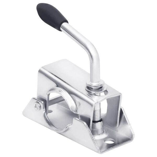 vidaXL Jockey Wheel Clamp 5.3x2.6x5.5" Galvanised Steel