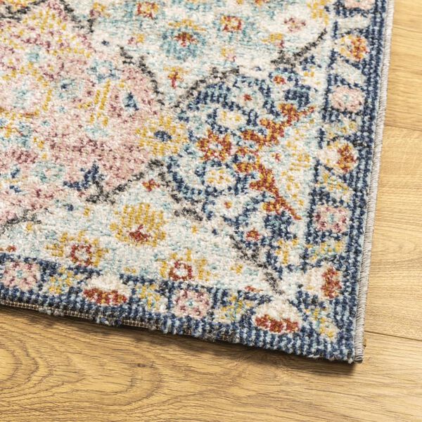 vidaXL Rug Multicolored Polypropylene 78.7 x 110.2 in