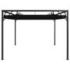 vidaXL Garden Gazebo Anthracite Powder-coated steel, 100% polyester