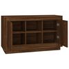 vidaXL Sideboard Brown Oak Engineered Wood Medium Sideboard