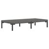 vidaXL Garden Lounge Set Dark Grey Powder-coated steel Large Seats Many
