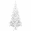 vidaXL Artificial Pre-lit Christmas Tree with Ball Set L 94.5" White