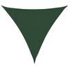 vidaXL Sunshade Sail 1.75 oz/ft² Dark Green 9.8x9.8x9.8' HDPE