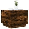 vidaXL Coffee Table Smoked Oak Engineered Wood Medium Coffee Table