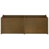vidaXL Garden Planter Honey brown Solid pinewood