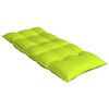 vidaXL Highback Chair Cushion Set of 2 Bright green