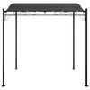 vidaXL Canopy Anthracite Polyester with PA coating, Powder-Coated Steel