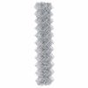 vidaXL Chain Link Fence Silver 82.7 x 3.9 ft Galvanized steel