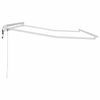 vidaXL Awning Frame White 3.5 x 2 m Metal