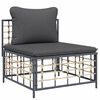 vidaXL Garden Lounge Set Anthracite, Dark Grey