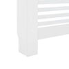 vidaXL Radiator Cover White 44.1"x7.5"x32.1" MDF