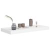 vidaXL Wall Shelf White Honeycomb MDF, metal Medium Floating Wall Shelf