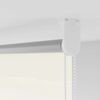 vidaXL Roller Blind Off White Polyester 65 x 82.7 in Modern Roller Blind