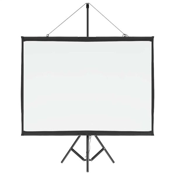 vidaXL Projection Screen with Tripod 72 Inch 4:3
