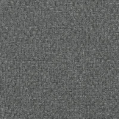 vidaXL Footstool Dark Gray 30.3"x21.7"x12.2" Fabric
