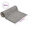 vidaXL Stone Liner Grey Nonwoven PP fleece 31.5 x 23.6 in Durable