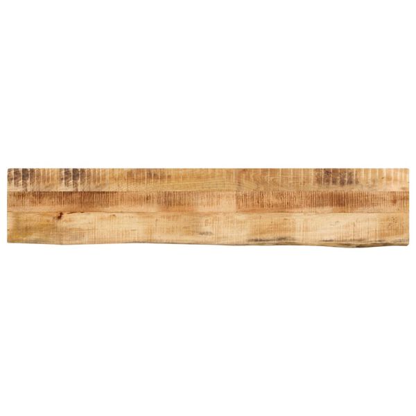 vidaXL Table Top Natural Solid rough mango wood 63 x 11.8 in Durable