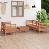 vidaXL Garden Lounge Set Honey Brown Solid Pinewood 6 Piece Set Modular