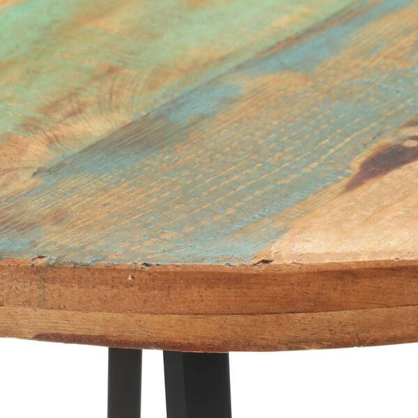 vidaXL Dining Table Mixed color wood finish
