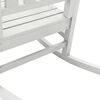 vidaXL Garden Rocking Chair White 70 x 92 x 108cm HDPE