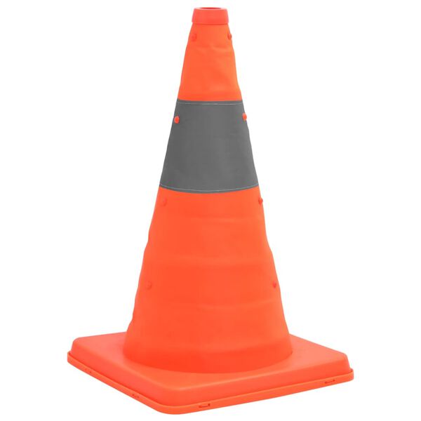 vidaXL Pop-up Traffic Cones 10 pcs 16.5 "