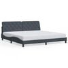 vidaXL Bed Frame Dark Grey