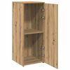 vidaXL Storage Cabinet Artisan oak Engineered wood Compact