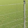 vidaXL Field Fence Silver 4.6 x 82.0 ft Galvanized steel