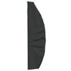vidaXL Garden Umbrella Cover Black 420D Oxford fabric with PU coating