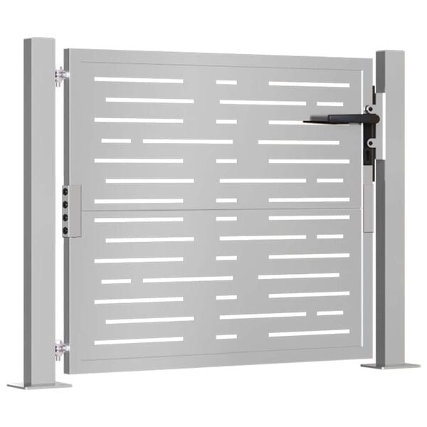 vidaXL Garden Gate 39.4x39.4" Corten Steel Square Design