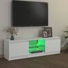 vidaXL TV Cabinet white 47.2" x 11.8" x 14" Engineered wood