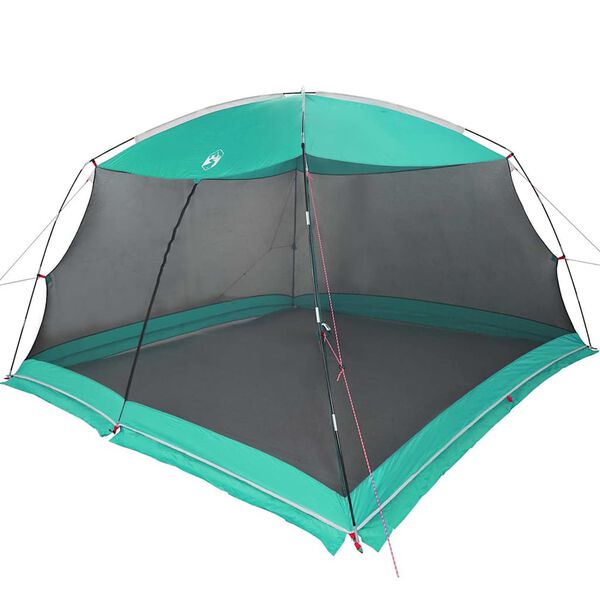 vidaXL Mosquito Tent with Roof Sea Green 149.61 x 149.61 x 88.58 in