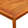 vidaXL Coffee Table Natural wood Solid acacia wood Medium Durable